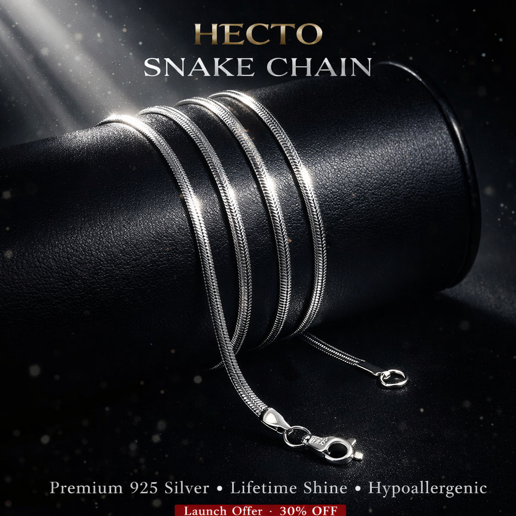 HECTO Premium Flat Snake Chain