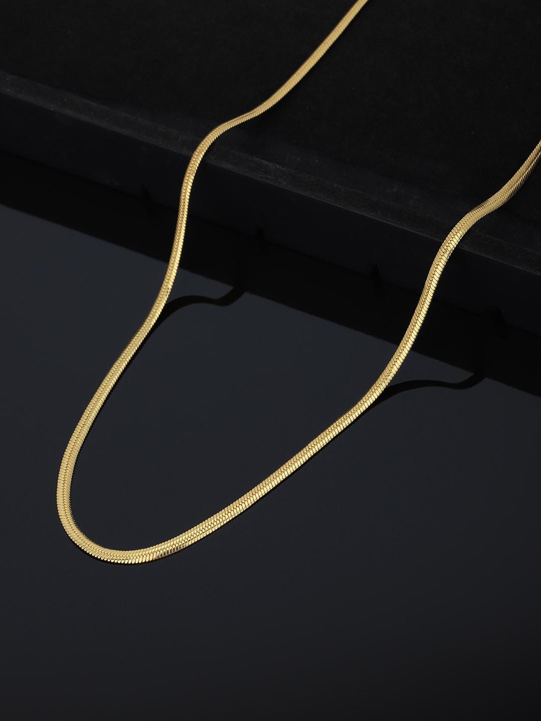 Hecto Flat Gold Snake chain