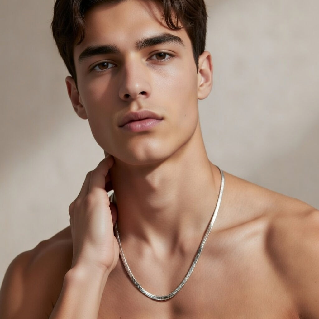 HECTO Premium Flat Snake Chain